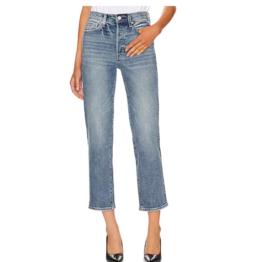 pistola Light Wash Straight Leg Women's Jeans
